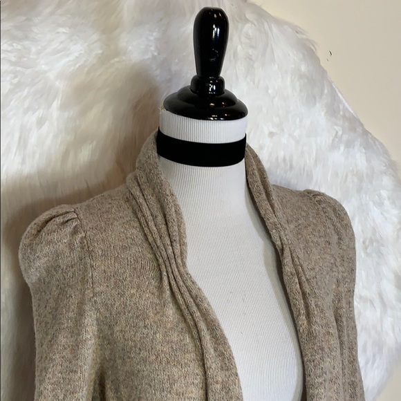 Anthropologie KYU Yamate St. Tan Cardigan - Picture 3 of 6